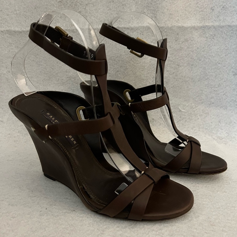 Ralph Lauren Purple Label heels 8.5 US - Picture 2 of 12
